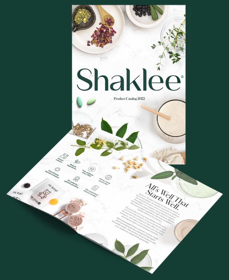 Shaklee product catalogue